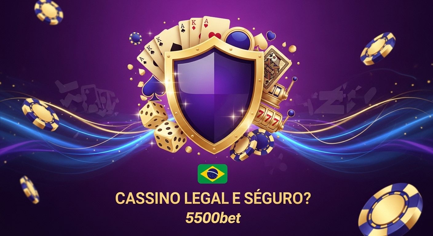 O cassino é legal e seguro? 5500bet com é confiável